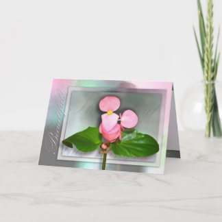 Cartão Pense nessas coisas