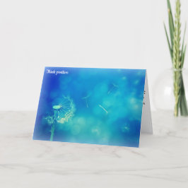 Cartão Pense positivo