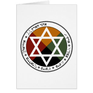 Cartão Pentacle da terra