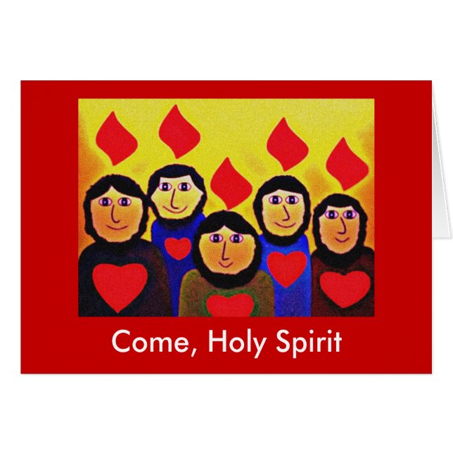 CARTÃO PENTECOST (Frente Horizontal)