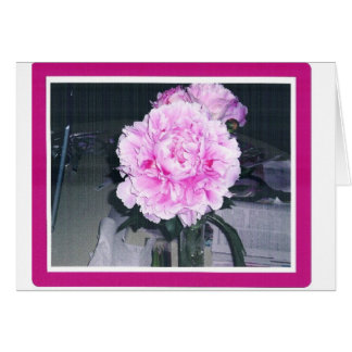 CARTÃO PEÔNIA PINKISH