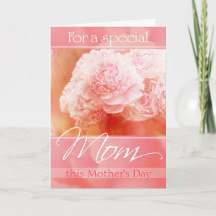 Cartão Peony Bouquet Mother's Day Card