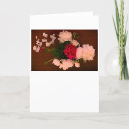 Cartão Peony, carta