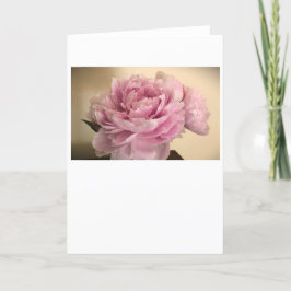Cartão Peony, carta