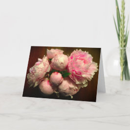 Cartão Peony, carta