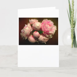 Cartão Peony, carta