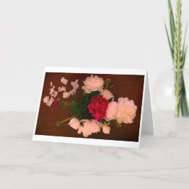 Cartão Peony, carta