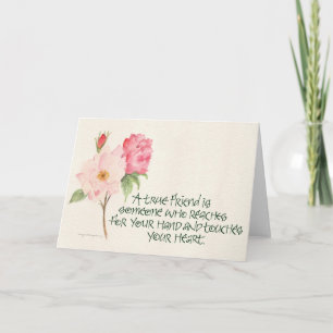 Cartão Peony Friends