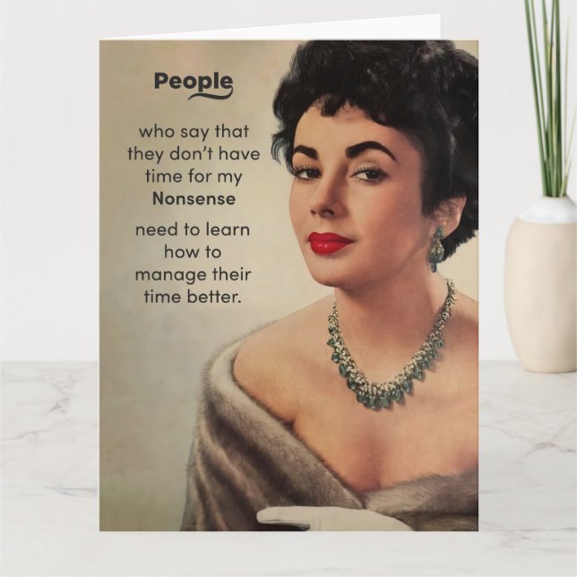 Cartão People Need To Learn (Frente)