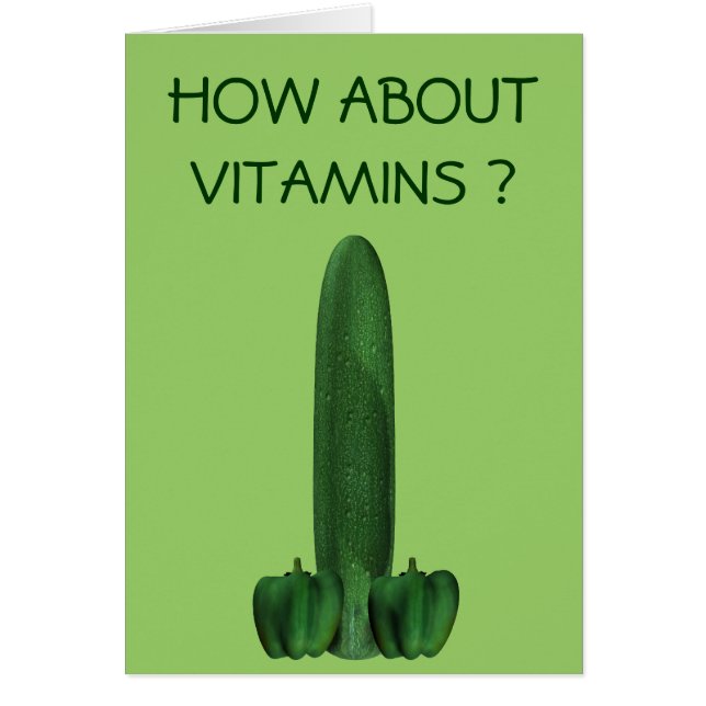 Cartão Pepinos (Frente)