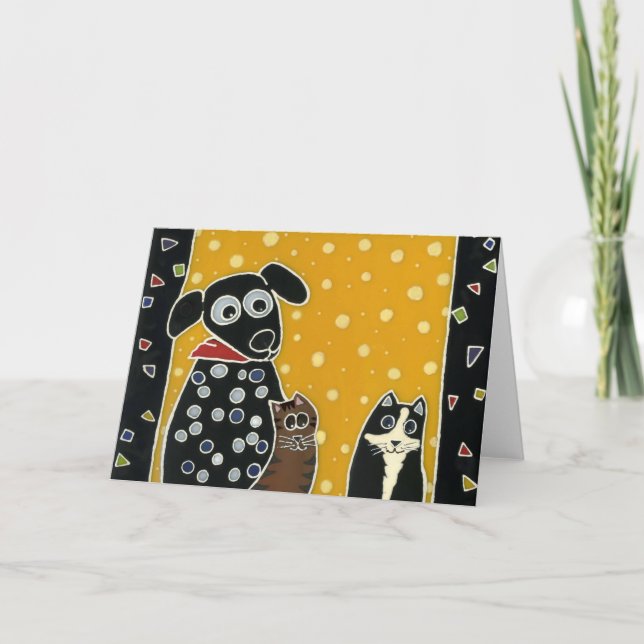 Cartão Pepper and Friends (Frente)