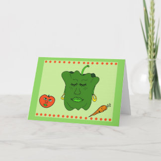 Cartão Pepper and Friends Card