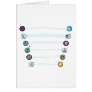 Cartão Pepper buttons