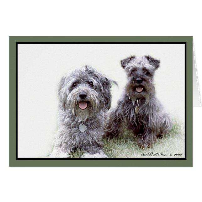 Cartão Pepper e Bruno (Frente Horizontal)