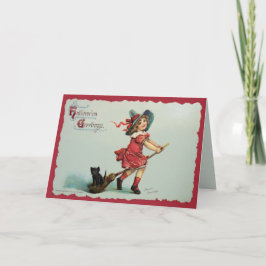 Cartão Pequena Bruxa