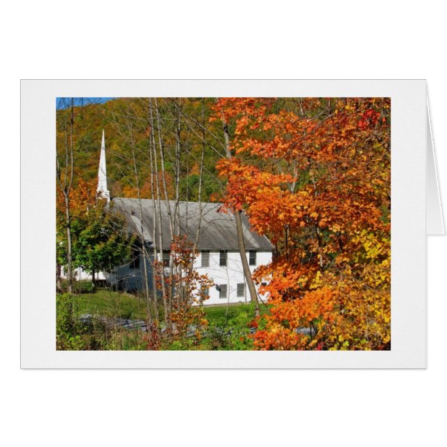 Cartão Pequena Igreja (Frente Horizontal)