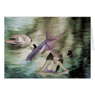 Cartão Pequena Sereia