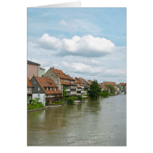 Cartão Pequena Veneza em Bamberg