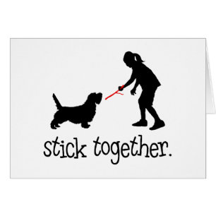 Cartão Pequeno Basset Griffon Vendeen