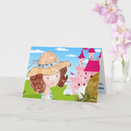 Cartão Pequeno Bo Peep Novas Crianças Divertidas Fab