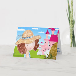 Cartão Pequeno Bo Peep Novas Crianças Divertidas Fab