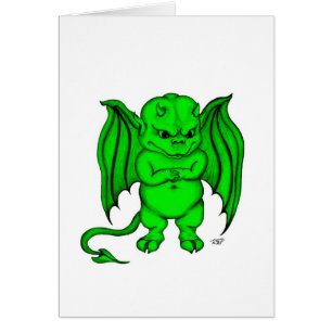 Cartão Pequeno demônio