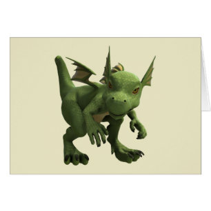 Cartão Pequeno Dragão
