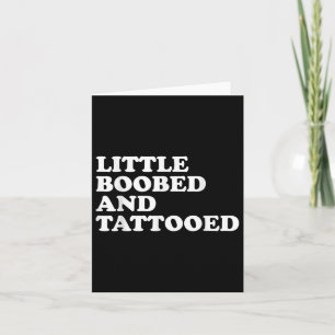 Cartão Pequeno Ed E Tatuado - Tatuagem