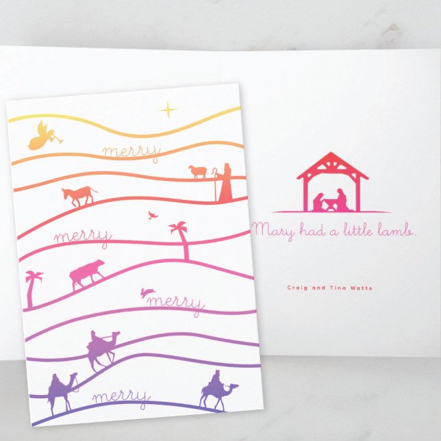 Cartão Pequeno Lambe de Deus (Criador carregado)