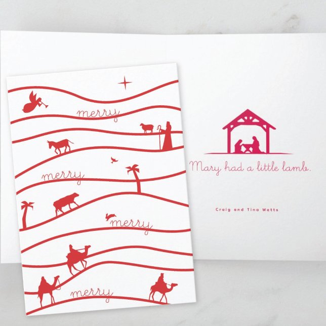 Cartão Pequeno Lambe de Deus (Criador carregado)