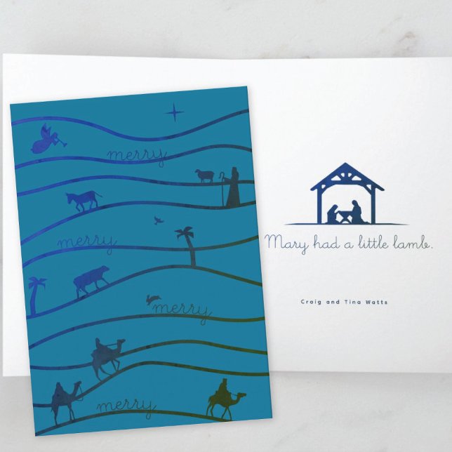 Cartão Pequeno Lambe de Deus (Criador carregado)