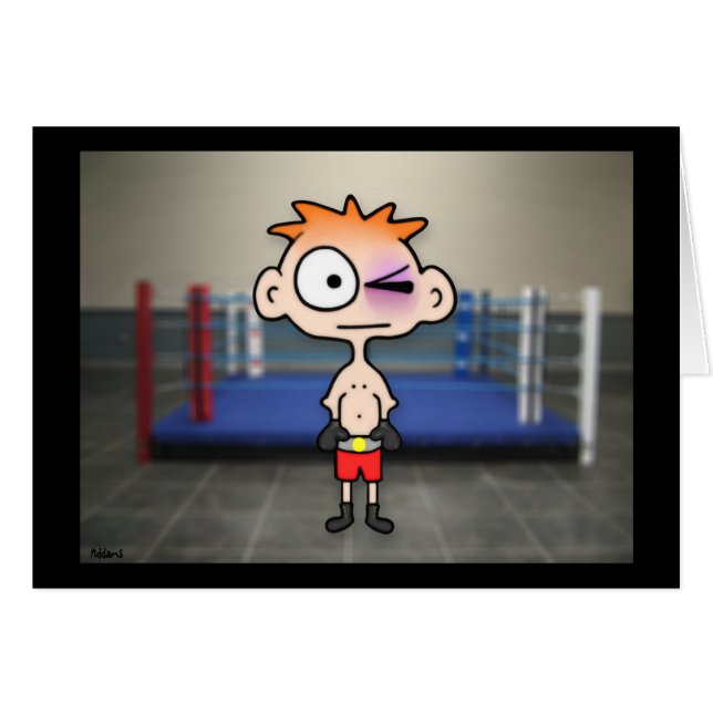 Cartão Pequeno Lenhador (Frente Horizontal)