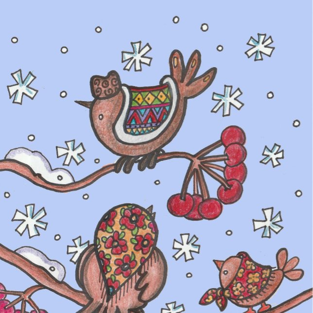 Cartão Pequenos Dançarinos Ucranianos (Criador carregado)