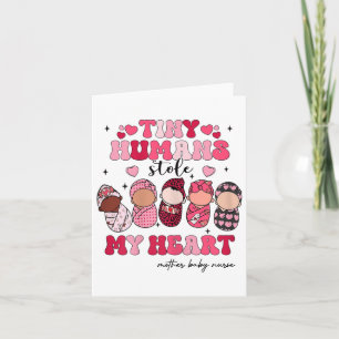 Cartão Pequenos Humanos Roubaram Meu Coração Mãe Bebê Enf