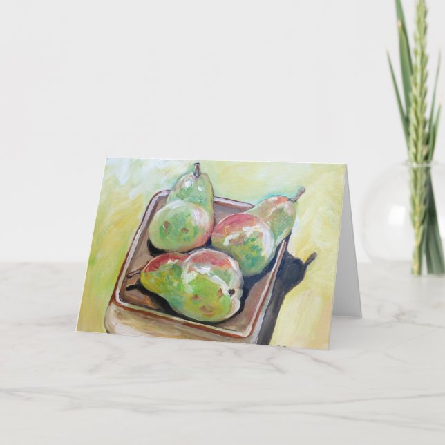 Cartão Peras (Frente)