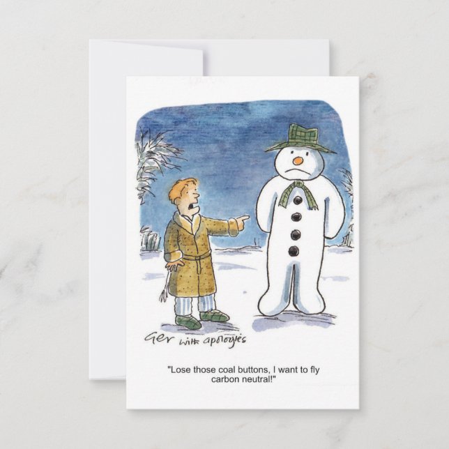 Cartão Perca os botões de carvão (Frente)