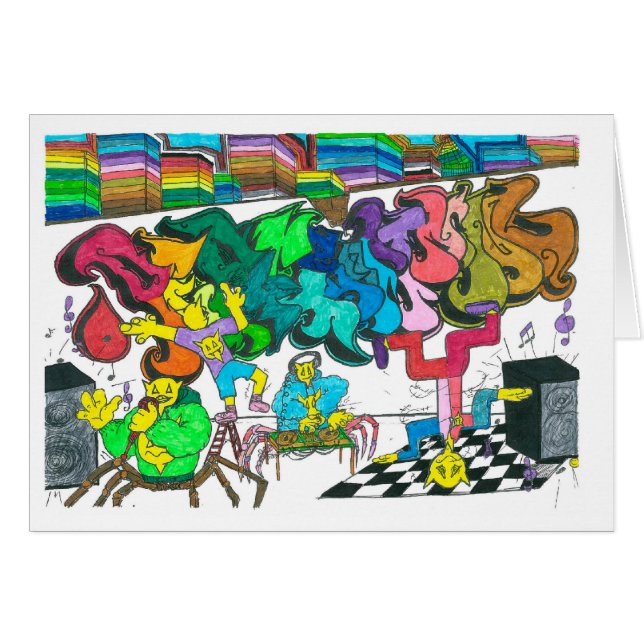 Cartão PercentumHipHop (Frente Horizontal)