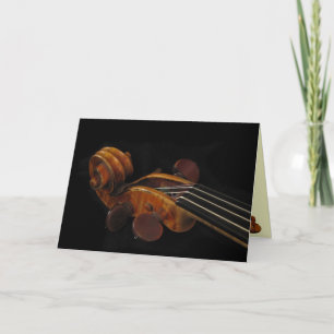 Cartão Percorrer Violino