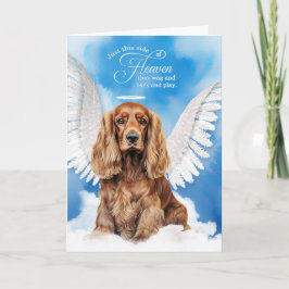 Cartão Perda de Cachorro Cocker Spaniel Pet Simpatia