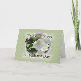 Cartão Perda de dia de os pais de uma criança