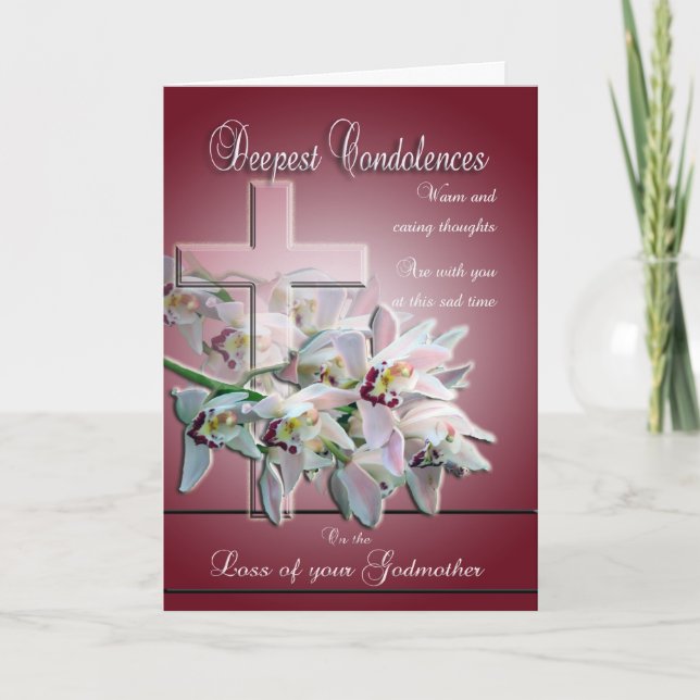 Cartão Perda de filho - com simpatia profunda (Frente)