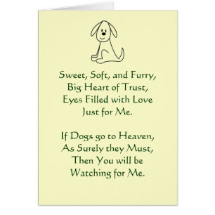 Cartão Perda de simpatia por cães