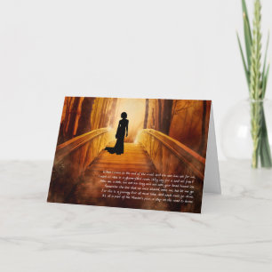 Cartão Perda de uma ponte de Ouro de simpatia de parceiro