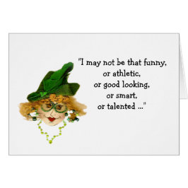 Cartão Perdendo Minha Mente, Senhora Impressionante