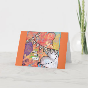 Cartão Perdoe, Comece por Si Mesmo - Arte Inspiradora