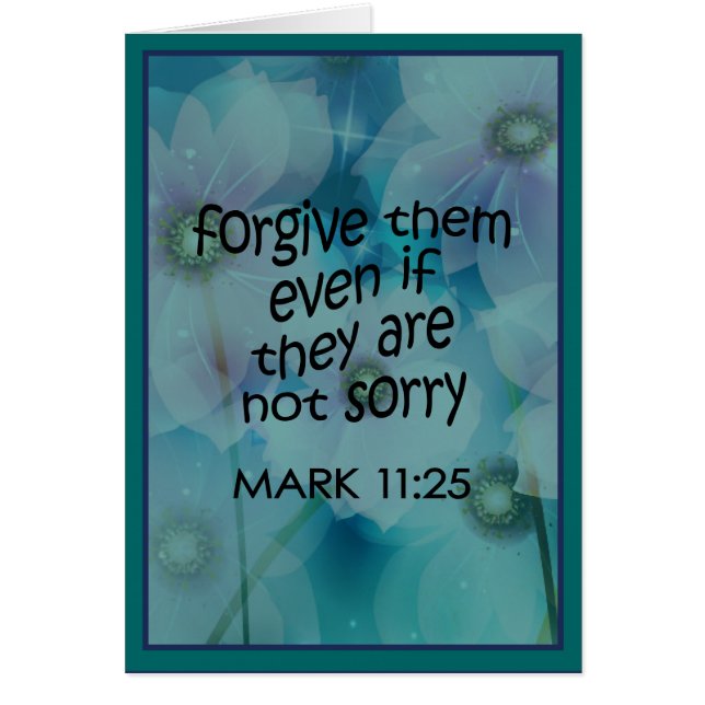 Cartão Perdoe-os (Frente)