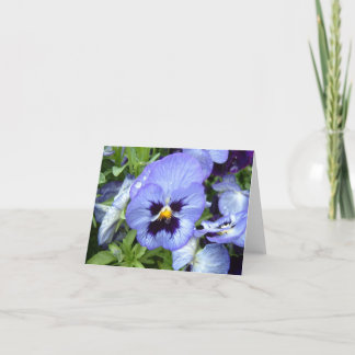 Cartão Perfect Pansy Notecard