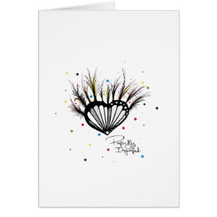 Cartão Perfeitamente imperfeito