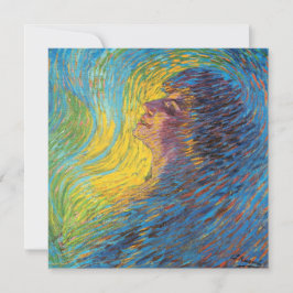 Cartão Perfume (Retrato feminino) (por Luigi Russolo)