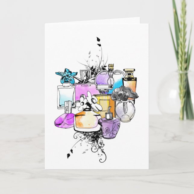 Cartão Perfumes Art (Frente)